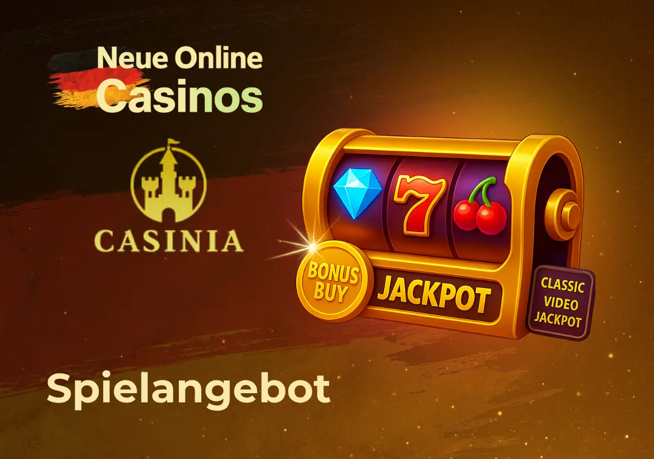 Casinia bietet Demo-Modus für Slots