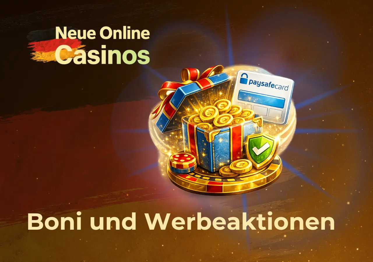 Neue Paysafecard Casino Boni